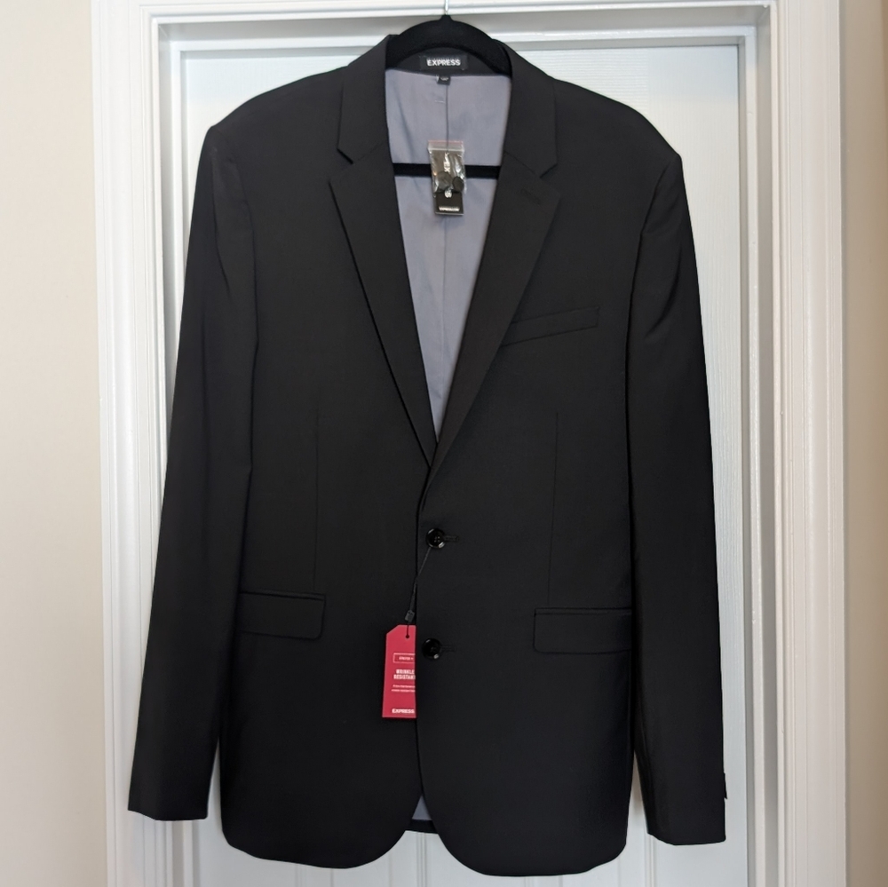 NWT Express Men's Black Blazer